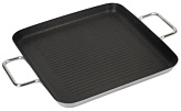 Сковорода-гриль квадратная Luxstahl (260х260 мм, антиприг. покрытие)