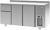Стол холодильный POLAIR TM3GN-100-G с бортом