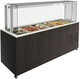 Стол охлаждаемый шведский Enofrigo DOGE SERVITO 2000 RF ВЕНГЕ A1DOGESRF20P/W