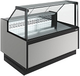 Витрина холодильная Carboma BAVARIA 4 GC110 SM 0,94-1 (версия 2.0) (без боковин)