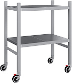 Стеллаж-тележка мобильный POLAIR LOAD.ME.MOBILE INOX МI09.2.50.13 500х900х1300 мм