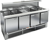 Стол для салатов HICOLD SLE3-1111GN полипропилен