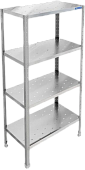 Стеллаж кухонный KAYMAN СК-441/0803 (без укосин)