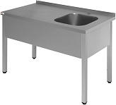 Ванна моечная одинарная бизнес Simeco ВМ1ЕП1207П