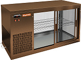 Витрина холодильная HICOLD VRL 1100 L Bronze