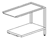 Стол для чистой посуды Dihr Т 34 A