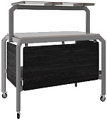 Стол нейтральный Кобор AN150 aluminum/glazed/diamant