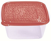 Контейнер для продуктов (квадратный, 2.1 л., 19*19*9 см., полипропилен, цвет в ассорт.) 