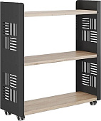 Стеллажная система КОБОР SM3-90/30 black/natural