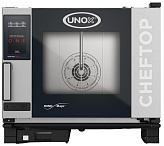 Пароконвектомат UNOX XEVC-0511-E1LM-LP (левая дверь) купить по низкой цене в Челябинске | Комплекс Трейд.