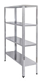 Стеллаж кухонный Luxstahl СР-1800x1600x400/4