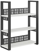 Стеллаж открытый КОБОР SО3-80/36 black/premium