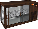 Витрина холодильная HICOLD VRL 900 R Brown