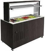 Стол тепловой шведский Enofrigo DOGE ISOLA 1400 QPC ВЕНГЕ A1DOGEIQPC14/W