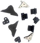 Петля (комплект) внутреннего стекла UNOX KVM0012A для теплового оборудования