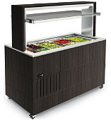 Стол шведский тепловой Enofrigo DOGE ISOLA 1400 BM венге