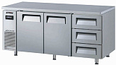 Стол холодильный Turbo air KUR18-3D-3 700 мм