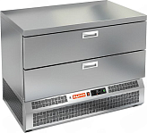 Тумба холодильно-морозильная HICOLD UD 2-3 GN Sh