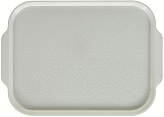 Поднос Luxstahl 450х355 мм с ручками жемчужно-белый