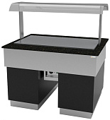 Прилавок с тепловой поверхностью Gastrolux ТМ-2010/ПН/SI