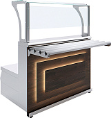 Мармит под электросупницы Luxstahl МПН (С)-1200 Premium (7 вариантов цветов)