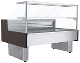 Витрина холодильная Carboma GC110 SM 1,25-1-1 (ВХС-1,25 GC110) (статика, выносной агрегат)