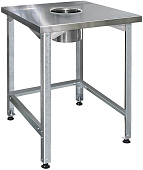 Стол для сбора отходов Finist СПЛо 600x600x850