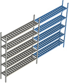 Стеллаж модульный линейный дополнительный POLAIR LOAD.ME POLY 21AL.5PP30.07Е