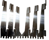 Кронштейн стекла (комплект) Airhot для витрины HW-650