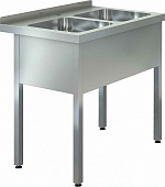 Ванна моечная Assum ВМЦ-П2-2/400 Н (1000х600х850)