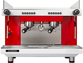 Кофемашина Sanremo Zoe SED 2гр. (бело-красная, высокие группы)