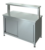 Стол производственный Марихолодмаш СТК-2-1200/600 с полкой ПО-3
