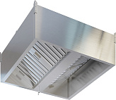 Зонт вытяжной с подсветкой Restoinox ЗВЦКП-30/16