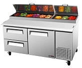 Стол для сбора сэндвичей Turbo air CTPR-67-2D-2