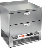 Тумба холодильно-морозильная HICOLD UD 2-2 GN Sh