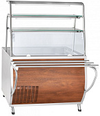 Прилавок-витрина Abat ПВВ(Н)-70Т-НШ кашир.