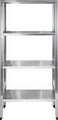 Стеллаж кухонный Luxstahl СРП-1800x1100x300