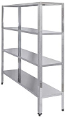 Стеллаж кухонный Luxstahl СР-1800x1800x300/4