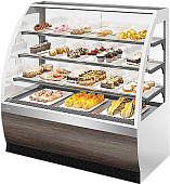 Витрина кондитерская Chilz VETE 90 белый, венге мали