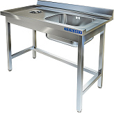 Стол приставной к посудомоечной машине Техно-ТТ СПО-522/1207П/ПравКр