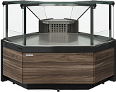 Витрина холодильная Carboma GC111 VV-5-1 1010 (динамика, газлифт, без боковин)