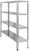 Стеллаж кухонный Luxstahl СР-1800x1800x500/4
